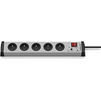 Ehmann 0206X02052301 regleta múltiple 5 tomas gris 1.5 m