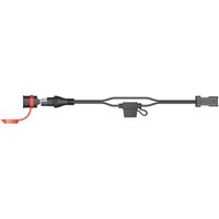 CAVO OTTIMIZZATO CON SPINA PER IL COLLEGAMENTO DEL CARICABATTERIE ALLA PRESA DUCATI E CONNETTORE SAE (LUNGHEZZA 30 CM) (EL)