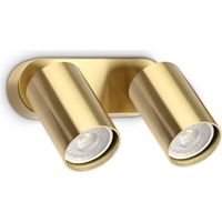 Ideal Lux DYNAMITE Spot double plafonnier en laiton 2x GU10