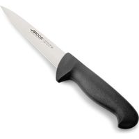 Couteau de boucherie Arcos Couleur - Prof 293025 en acier inoxydable Nitrum et mango polypropylène noir ergonomique avec lame de 15 cm, vitrine.