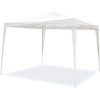 Tonnelle 3x3m pliante blanche. Jardin, plage, terrain, terrase