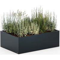 Herstera Garden Metal Planter Edge 150x100x50cmSET