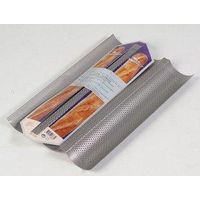 Patisse Molde para baguettes plateado 38 x 25 cm