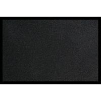 idmat Prima Absorbierender Teppich Schwarz 60 x 160 cm Küche
