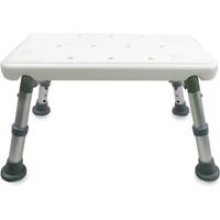 Marche pied de douche à hauteur réglable, 3 positions - Bm Medical TD-60 - pieds Anti-dérapants