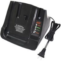 Convient pour Black and Decker 36V / 40V chargeur de batterie au lithium chargeur pour batterie lithium-ion : LBXR36LCS36 LCS40 36V LBXR36 LBX36 LBXR2036 LBX1540, etc.
