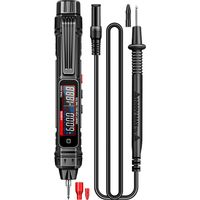 Pen-vormige Digitale Multimeter Elektrische Tester, Meetapparaat voor Levende Draaddetectie, Weerstandcontinuïteit, AC/DC Spanning en Diodetests