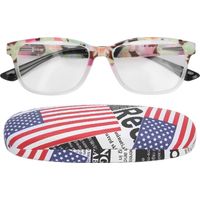 Lunettes de lecture +200 unisexe pour seniors, design simple et tendance, monture légère pour hommes et femmes.