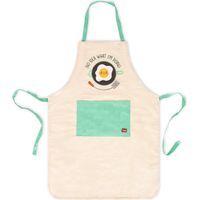 Legami - Grembiule da Cucina Uomo Donna, Super Chef, Tasca Frontale, Regolabile, Taglia Unica, Lavabile in Lavatrice, Dimensioni 56 x 76 cm, Tema No Idea What I am Doing