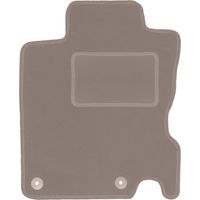 Tapis conducteur en velours pour : Renault Kadjar SUV (2015-) beige