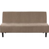 Housse pour canapé, sofa, sofa, sofa, velours élastique TESS, beige