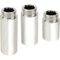 10,0 x PROLUNGA MF OTTONE CROMATO