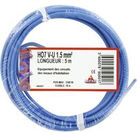 Câble Ho7vu Bleu 1,5mm2 Câble électrique Souple Monoconducteur Pour Installations Domestiques. - Dhome