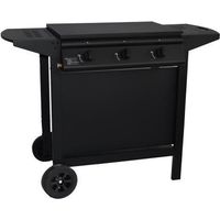 Barbecue à gaz 3 brûleurs – Capot protecteur – Compatible butane et propane – Allumage piézo – Dimensions 73x52x27cm – Grill Garden