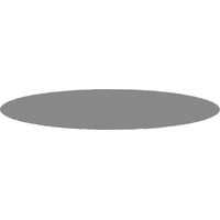Bâche de piscine - Bâche de protection gris clair Ø500 cm géotextile polyester fr692 - Maison La Vie