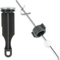Reparaturset für Waschbeckenablauf, inklusive Kugelgelenk-Ersatzteil für Waschbecken (für den Heimgebrauch), Ohne Klebeband