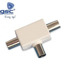 Distributore TV croce bianca 1 femmina / 2 maschi GSC 002600906
