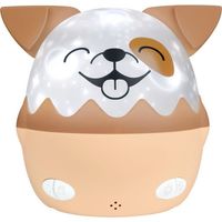 Kabellose Musiklicht - BIGBEN - Hund - 360° Projektion - 13 Filme - 8 Melodien - Fernbedienung - USB-C Akku
