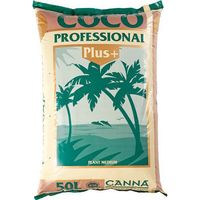 Coco Professional Plus terreau 50L – 100% naturel et biologique – Enrichi en Trichoderma pour cultures hydroponiques – Canna