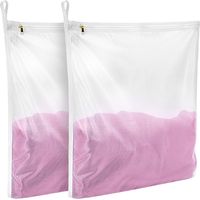 Lot de 3 sacs à linge, sac à linge en maille fine pour soutien-gorge, sous-vêtements, lingerie, soutien-gorge, collants, chaussettes, à utiliser sur cintre-AquaForge