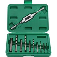 11Pcs Damaged Screw Extractors Broken Bolts with Storage Box