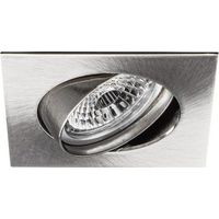 Downlight 604 GX5,3 12V 50W technischer Nickel satiniert JISO 604D-12