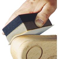 50 feuilles abrasives VC 152 VELOURS rectangulaires 70 x 115mm G80 - HERMES - 6075103