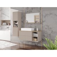 MINIO go for it, Meuble de salle de bain couleur chêne Artisan - MARIT