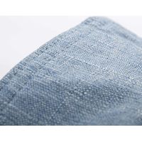Housse Vide Pouf Géant XL Intérieur Bleu Métal Cocooning BiG52