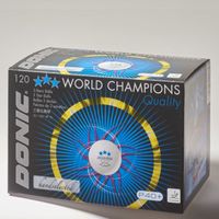 Donic Tischtennisbälle "Coach P40+ " - 120 Stück, weiß
