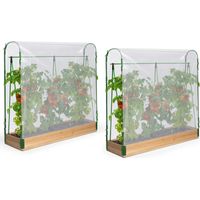 Serre per pomodori modulari Duo kit speciale di crescita completo di telo + supporto