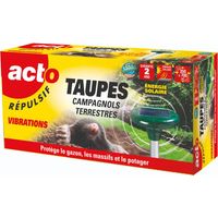 Répulsif TAUPES Campagnols Terrestres à Énergie Solaire - 350m²