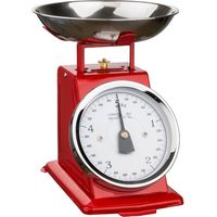 Bilancia da cucina meccanica rossa da 5 kg-20 g - 7915011 - Ogo