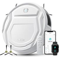 Lefant M210 Pro Robot Aspirateur avec Télécommande, Design Fin & Silencieux, Longue Autonomie, Contrôle APP / Wi-Fi / Alexa, 3 Niveaux d’Aspiration, Idéal pour Poils d’Animaux, Tapis et Sols Durs