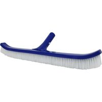 Tête de brosse paroi 45 cm pour piscine adaptable sur manche standard ou télescopique - Bleu -