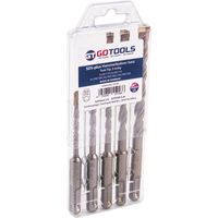 GOTOOLS SDS-plus Hammerbohrer-Satz Twin Tip 5-teilig GT81001 Made in Germany