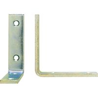 équerre Renfort 70mm Zinguée Support De Renfort Robuste Galvanisé - Jardinier Massard