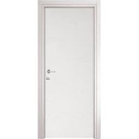 Porte bloc en frêne blanc – Modèle Microtec – Dimensions 210x80 cm – Côté d'ouverture gauche – Finition moderne et élégante – Onlywood