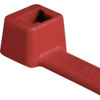 HellermannTyton 116-05412 T80L-N66-RD-C1 Fascetta per cavi 390 mm 4.60 mm Rosso 100 pz.