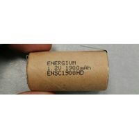 Ni-Cd-Akku MiniR14 SC 1900mA Lötanschlüsse