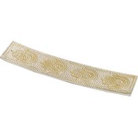 Signes Grimalt Plaque allongée Fatima complète Natura Plat blanc - 1x23x5cm