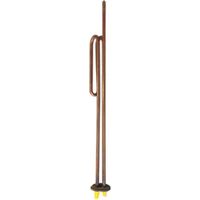 Résistance thermoplongeuse à bride ronde 3000W, 35 cm