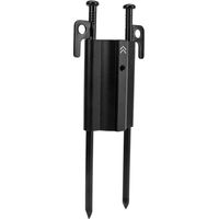 Armature de poteau de tente de camping extérieure, en alliage d'aluminium et cuivre, avec écrous réglables.