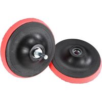 2er Set Klett Schleifteller 125mm für Winkelschleifer Bohrmaschine M14 Aufnahme Adapter