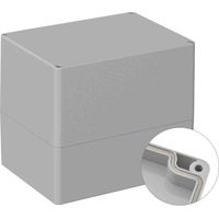 POLLIN, Boîtier ABS, 160 x 120 x 140 mm, IP66, Gris clair