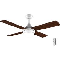 Cecotec – Ventilateur de plafond 55W – 4 pales réversibles – Diamètre 106 cm – Télécommande sans fil – Minuterie jusqu'à 8h – Fonction été/hiver