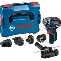 Bosch Akku-Bohrschrauber GSR 12V-32 FC ohne Akku und Ladegerät + 5x Aufsätze in L-BOXX