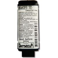 Pile Alarme BATSECUR BAT31 Compatible DAITEM/LOGISTY BATLI31 - Lithium - 3V - 1Ah