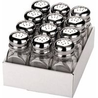 Salzstreuer Ibili 8411922069549 Glas Edelstahl 75 ml transparent