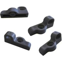 Kit 4 uds. Clips para frontal - Clips de fijación para frentes en ANTRACITA